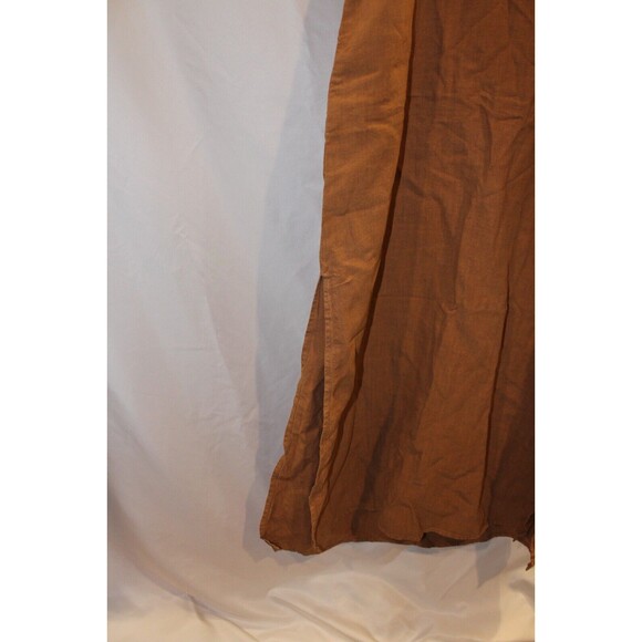 MATE THE LABEL BROWN WOMEN'S‎ MAXI LINEN DRESS SZ S NWT $148 - Picture 8 of 8
